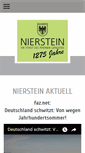 Mobile Screenshot of nierstein.de